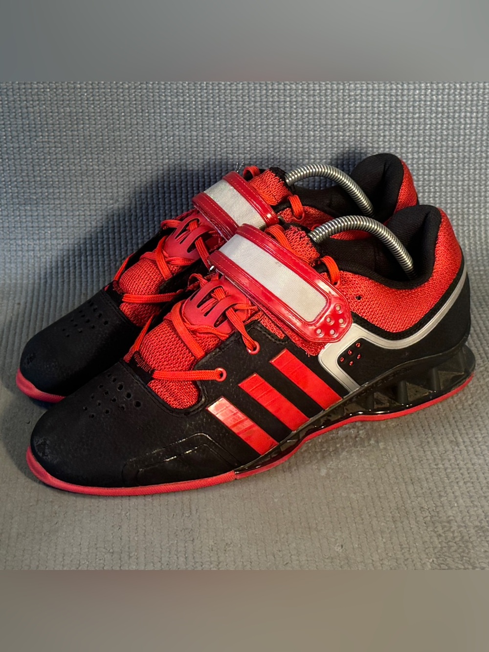 Adidas Adipower 1 Red Black